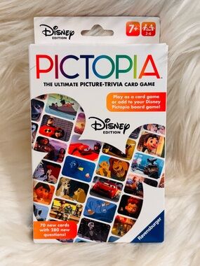 Pictopia: Disney Edition Family Trivia Game - Kids & Adults, Age 7+, 2-6 Players